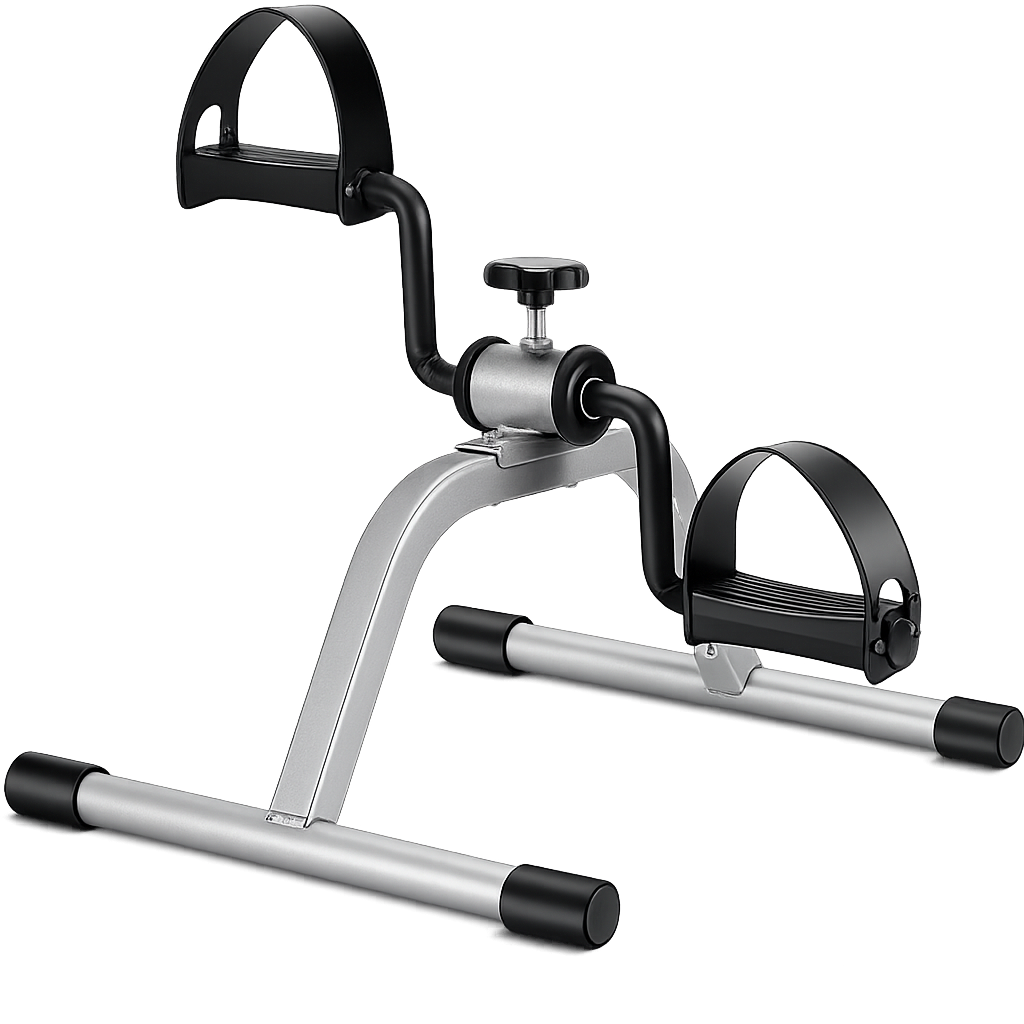 Mini Pedal Exercise Bike – Portable Arm & Leg Exerciser with Adjustable Resistance - Cardio Bike