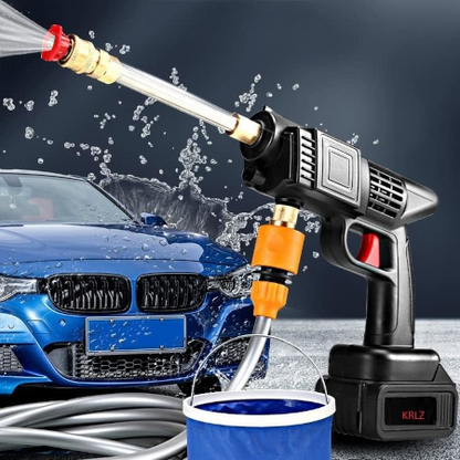Rechargeable High Pressure Washer Car Gun Portable Pressure Washer Machine For Cleaning Wall, Floor, Solar Panel