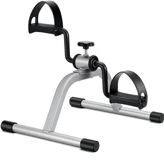 Mini Pedal Exercise Bike – Portable Arm & Leg Exerciser with Adjustable Resistance - Cardio Bike