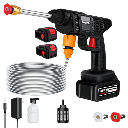 Rechargeable High Pressure Washer Car Gun Portable Pressure Washer Machine For Cleaning Wall, Floor, Solar Panel