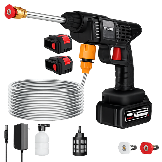 Rechargeable High Pressure Washer Car Gun Portable Pressure Washer Machine For Cleaning Wall, Floor, Solar Panel