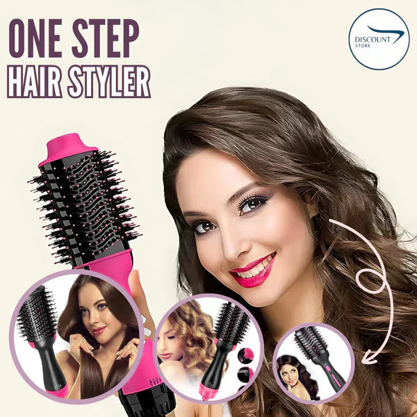 High Quality Hair Dryer Brush And Straightener - Professional Hot Air Brush 3 in 1 One Step Hair Dryer and Volumizer - Hair Dryer Brush, Blow Dryer Brush