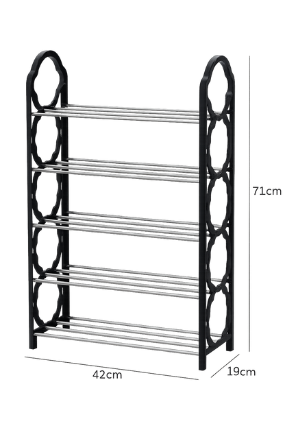 5 Layers Stock Non-Breakable Shoe Rack Shoe Shelf