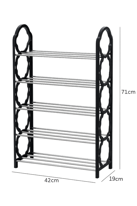 5 Layers Stock Non-Breakable Shoe Rack Shoe Shelf